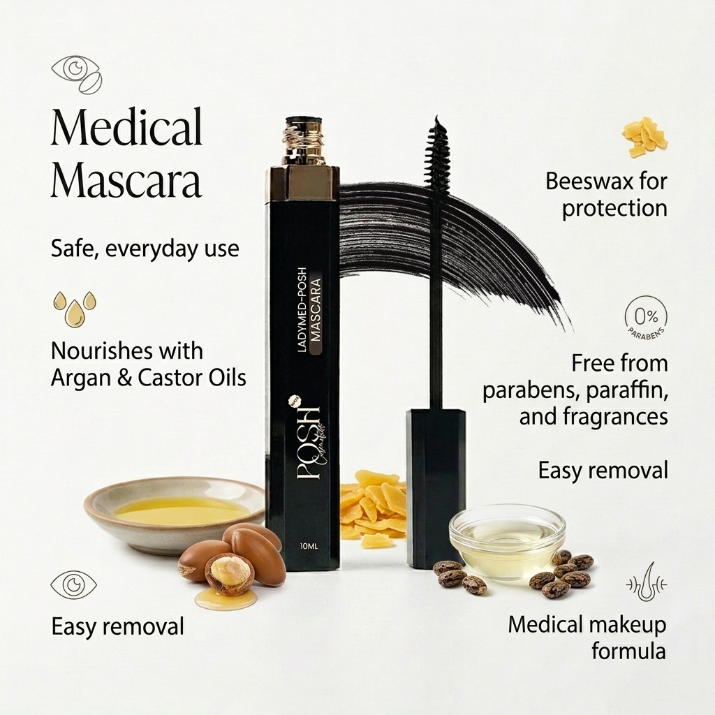 Ladymed-Posh Mascara – Black